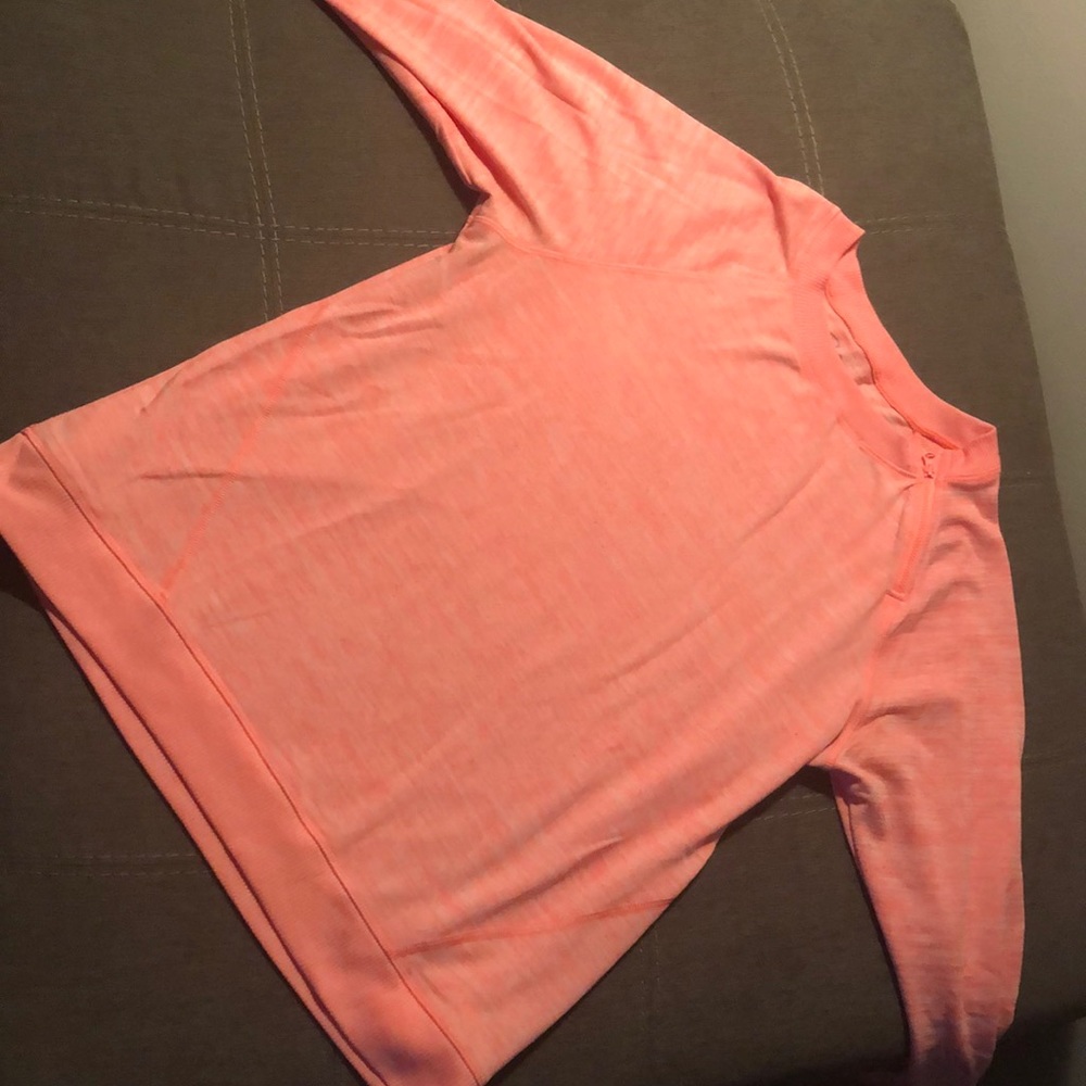 Long sleeve pink shirt